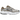 Nike P-6000 Khaki Metallic Silver baskets en profil latérale avec détails argentés métalliques, empeigne en mesh kaki et semelle robuste