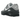 Baskets Nike Air Max 90 Reflective Anthracite en vue angulaire avec empeigne sombre, détails réfléchissants et l'emblématique unité Air visible