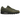 Nike Air Max 90 Reflective Swoosh Medium Olive baskets vue latérale avec empeigne vert olive, unité Air visible et détails swoosh réfléchissants
