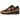 Nike Air Max 90 Metallic Copper baskets en vue inclinée avec détails en cuivre brillant, tige noire et unité Air visible dans la semelle