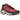 Nike Air Max Plus Burgundy Crush baskets en vue latérale avec empeigne en mesh bordeaux, structure ondulée iconique et logo Nike noir