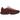 Nike Air Max Dn Burgundy Crush baskets vue latérale avec empeigne rouge foncé, semelle intermédiaire sombre et amorti Dynamic Air visible
