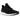 Adidas Ultra Boost 1.0 Core Black Cloud White baskets en vue angulaire avec tige noire texturée, lacets blancs et semelle blanche amortissante