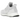 Adidas Ultra Boost 1.0 DNA Triple White baskets en vue angulaire avec tige en maille blanche, lacets assortis et semelle intermédiaire Boost blanche