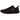 Nike Mind 002 Black Hyper Crimson baskets vue latérale, tige noire avec détails orange vif sur le talon et semelle extérieure en caoutchouc noir