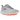 Nike Mind 002 Light Smoke Grey baskets vue latérale avec des tons gris, des lacets blancs et une semelle en caoutchouc durable