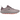Nike Mind 002 Light Violet Ore baskets vue latérale avec des tons violets, une semelle à motifs, des lacets blancs et des détails en maille