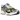 Nike Air Peg 2K5 Opti Yellow Metallic Silver baskets de profil avec des details jaunes, des superpositions argentees et une tige en mesh