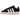 Adidas Campus 00s Black White Gum GS baskets de profil avec une tige en suède noir, des bandes blanches et une semelle gomme