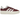Adidas Gazelle Bold Shadow Red baskets en vue laterale avec une tige en daim rouge, des details en cuir blanc et une semelle epaisse