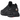 Nike Air Max Dn Roam Black Metallic Silver baskets en vue sous angle avec une tige noire et des details argentés