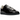 adidas BW Army Black Patent Leather baskets en vue sous angle avec du cuir verni noir