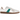 Adidas BW Army Core White Power Green baskets en vue laterale avec tige en cuir blanc, details en daim et talon vert