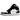 Baskets Air Jordan 1 Mid Patent Black Silver Metallic Gold vue latérale avec cuir verni noir brillant, détails argentés et logo Jumpman doré