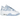 Baskets Air Jordan 4 Retro Forget Me Not vue latérale avec détails blancs et bleus, empeigne en cuir et unité Air visible au talon.