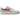 Nike Air Force 1 Low 07 Football Grey Vintage Coral baskets vue latérale avec empeigne grise, Swoosh corail et semelle intermédiaire blanche classique.