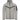 Nike Sportswear Tech Fleece Windrunner Full Zip Hoodie baskets en dark grey heather et noir avec vue de face et fermeture éclair