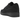 Nike Air Force 1 Low Triple Black Canvas baskets vue latérale avec empeigne en toile noire, lacets assortis et semelle extérieure robuste
