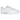 Nike Air Max 1 Premium White Snakeskin baskets vue latérale avec motif peau de serpent blanc texturé, semelle Air classique et lacets blancs assortis.