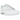 Nike Air Max 1 Premium White Snakeskin baskets en vue latérale, avec tige blanche à motif peau de serpent et semelle avec unité Air visible.