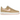 Nike Air Force 1 Low Linen Canvas baskets vue latérale avec empeigne en toile beige, semelle blanche et design emblématique Air Force 1