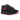 Nike Air Max 1 PRM Valentines Day Black baskets vue latérale avec empeigne noire texturée, semelle intermédiaire blanche et unité Air visible