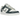 Nike Dunk Low Armoury Navy baskets vue latérale avec empeigne en cuir blanc, superpositions bleu marine, lacets assortis et semelle blanche.