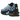 Nike Air Max Plus Black Hydrangeas baskets vue latérale avec empeigne en mesh noir, détails floraux colorés et unités Air emblématiques visibles.