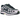 Nike P-6000 Pink Foam Armory Navy baskets en profil avec tige en mesh rose, superpositions synthétiques et semelle intermédiaire en mousse blanche.