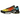 Nike Air Max Plus Baltic Blue Safety Orange baskets en vue angulaire avec empeigne en dégradé bleu, détails noirs et unités Tuned Air orange