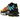 Nike Air Max Plus Baltic Blue Safety Orange baskets en vue angulaire avec tige en mesh bleu, détails orange et semelle intermédiaire noire