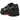 Nike Zoom Vomero 5 Black Metallic University Red baskets vue latérale avec empeigne noire, détails argentés, swoosh rouge et semelle texturée