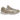Nike Zoom Vomero 5 Khaki baskets vue sous angle montrant une empeigne en mesh beige superposée, des renforts synthétiques et une semelle Zoom amortie