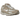 Nike Zoom Vomero 5 Khaki baskets vue latérale avec empeigne en mesh beige, détails synthétiques superposés et une semelle extérieure robuste ton sur ton.