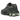 Nike Shox Ride 2 Anthracite Jade Horizon baskets en vue latérale avec empeigne foncée, détails verts et l'amorti Shox caractéristique au talon