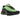 Nike Air Max Dn Light Lemon Twist Black baskets vue latérale avec tige jaune vif, swoosh noir et technologie Air visible au talon