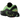 Baskets Nike Air Max Dn Light Lemon Twist Black vue de profil avec empeigne en mesh jaune fluo, détails noirs et amorti Dynamic Air visible