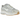 Nike P-6000 Photon Dust Light Khaki baskets vue en angle avec maille blanche, détails beige et semelle en caoutchouc