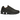 Nike Shox Ride 2 Black Light British Tan baskets vue en angle avec une empeigne en mesh noir, des détails en cuir marron et la célèbre semelle Shox.