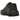 Nike Shox Ride 2 Black Light British Tan baskets vue latérale avec empeigne noire, détails marron, colonnes Shox amortissantes et semelle