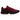 Nike Air Max Dn Winterized Noble Red Black baskets vue latérale avec empeigne rouge sombre et semelle extérieure noire robuste