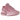 Nike Air Max Dn Elemental Pink baskets vue latérale avec empeigne en mesh rose, amorti Air divisé emblématique et logo Swoosh au talon