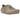 Nike ReactX Rejuven8 Khaki baskets vue sous angle avec une empeigne beige en mesh respirant et semelle confortable