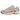 Nike P-6000 Light Bone Picante Red baskets vue latérale avec empeigne en mesh blanc, superpositions beiges et détails swoosh rouges