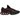 Nike Air Max Dn Bred baskets vue latérale avec empeigne noire, semelle intermédiaire distincte avec unités Air visibles et détail rouge au talon.