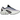 Nike Air Max Dn Dawn baskets vue latérale avec un design en maille blanche, une empeigne dégradée et l'unité Dynamic Air visible au talon.