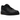 Nike Air Force 1 Low Gore-Tex Vibram Black baskets en vue laterale avec une tige noire en cuir, des lacets et une semelle