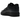 Nike Air Force 1 Low Gore-Tex Vibram Black baskets en vue sous angle avec tige noire, lacets et semelle extérieure robuste