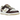 Nike Dunk Low LX Year Of the Snake baskets vue latérale avec motif peau de serpent détaillé, Swoosh blanc cassé et semelle en caoutchouc