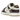 Nike Dunk Low LX Year Of the Snake baskets vue latérale avec empeigne en cuir beige, détails effet peau de serpent et swoosh doré